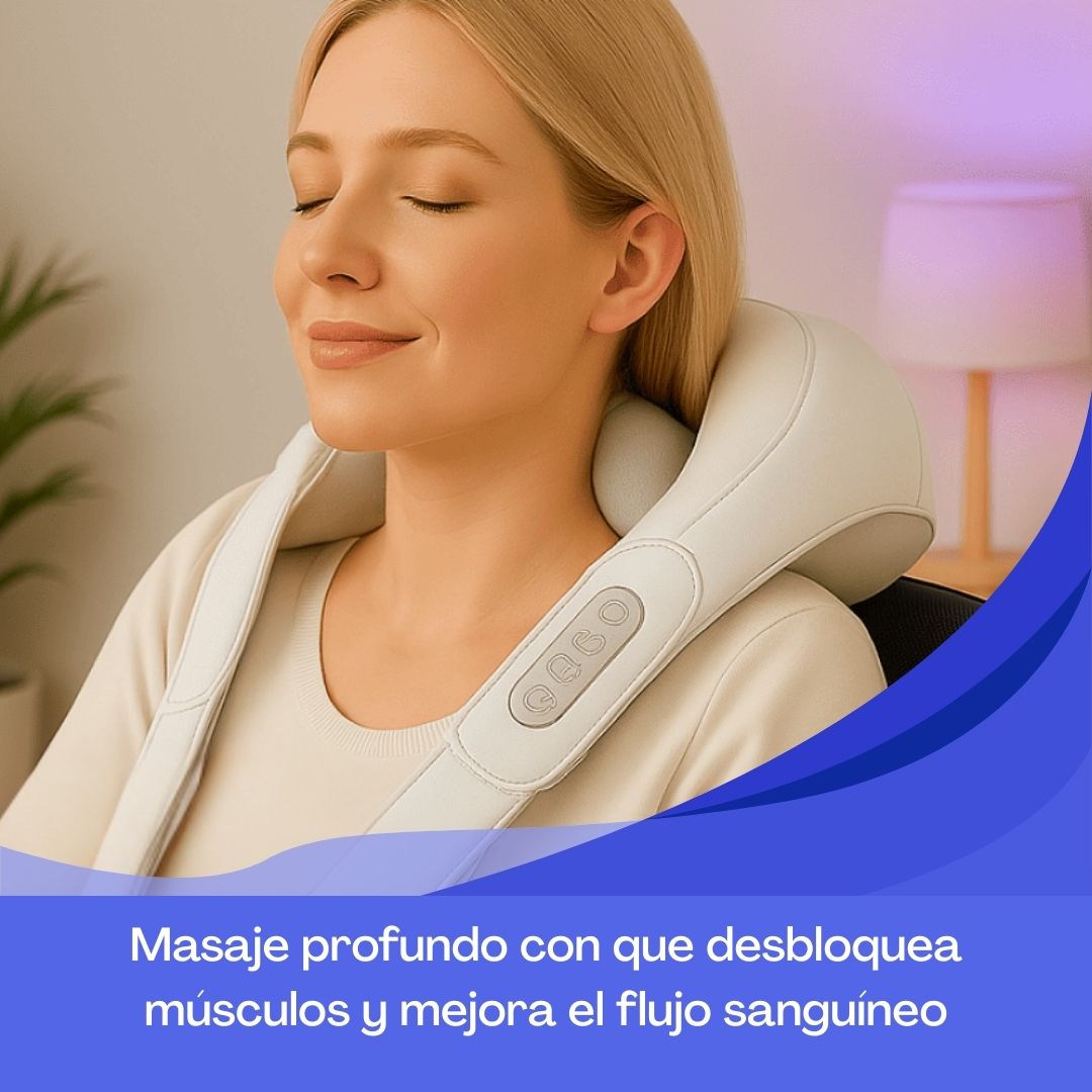 RelaxPro™ Masajeador Muscular Cervical