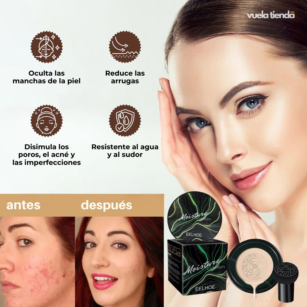 (COMPRA 1 Y LLEVA 3) GlowSkin - Base de Alta Cobertura