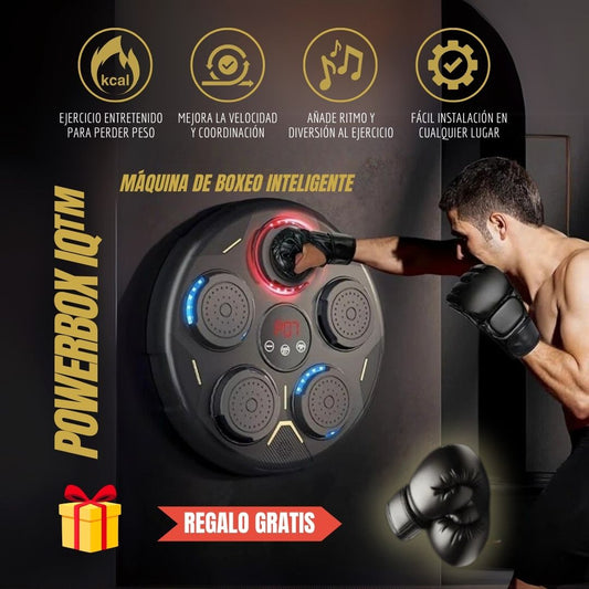 PowerBox IQ™ Maquina de Boxeo Inteligente + Regalo Gratis